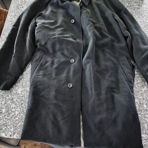 Stylish Black Button-Up Coat